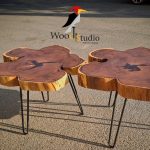 میز جلو مبلی چوبی