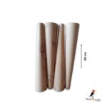 پایه مخروطی چوبی 30 سانتی راش | پایه مبل و میز با کیفیت بالا - Image 2