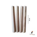 پایه مخروطی چوبی 40 سانتی راش | پایه مبل و میز با کیفیت بالا