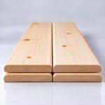 چوب نیمکتی یولکا ۸ میل عرض ۱۰ سانتی‌متر